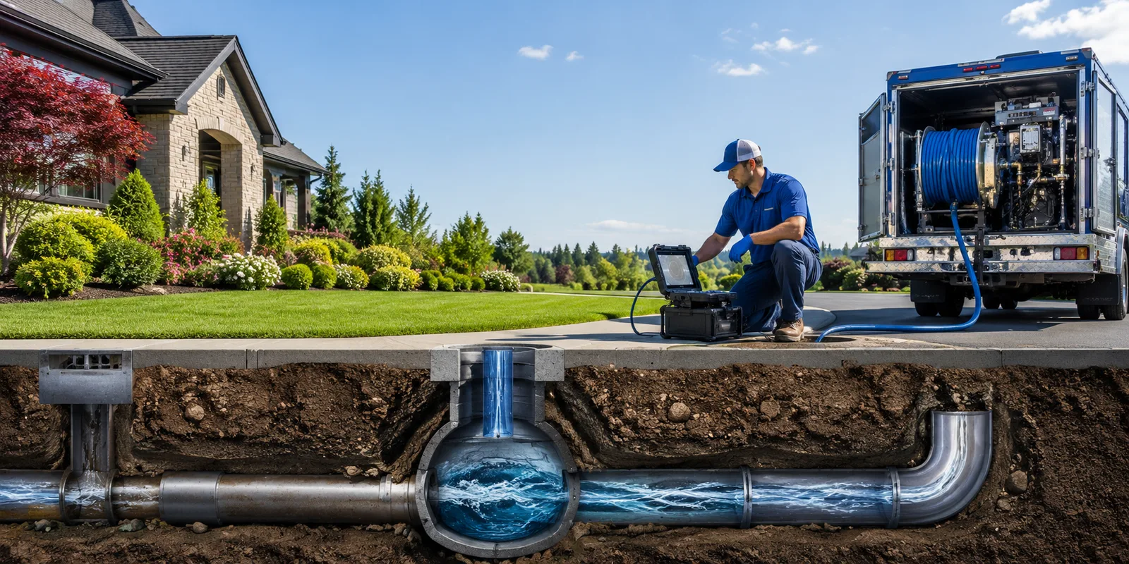 Drainage restoration information for Elizabeth, MN